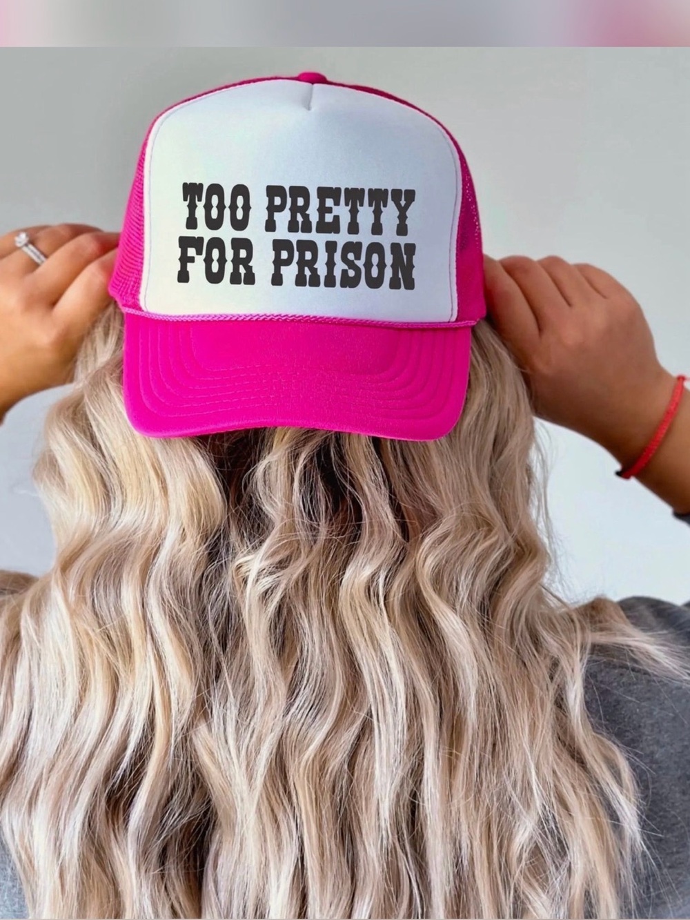 New Trucker Hat Too Pretty for Prison